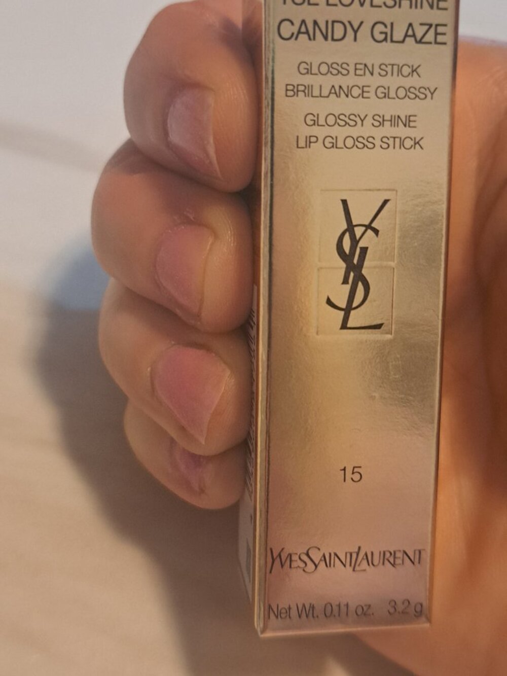 YVES SAINT LAURENT LOVESHINE CANDY GLAZE GLOSSY SHINE LIP GLOSS STICK